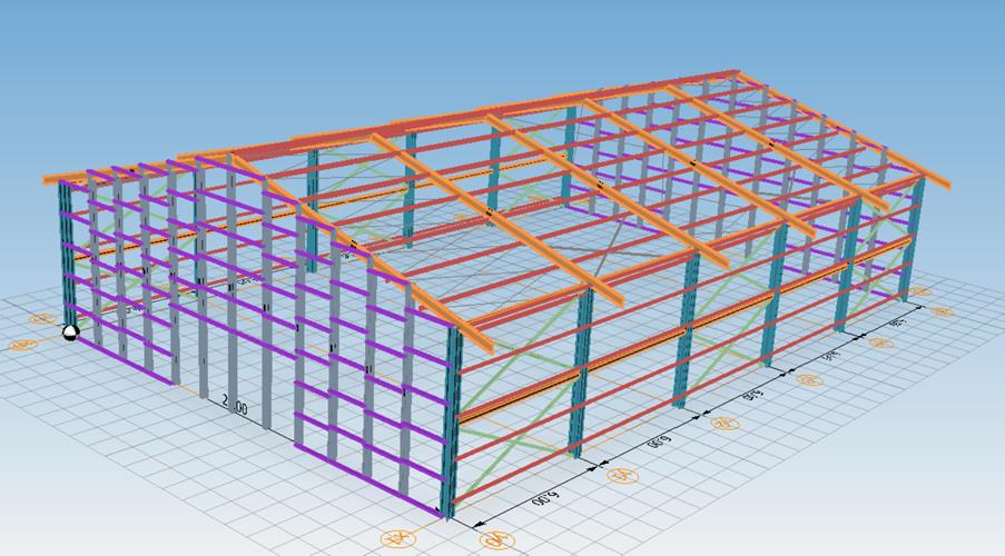 Çelik Projesi Çizimi