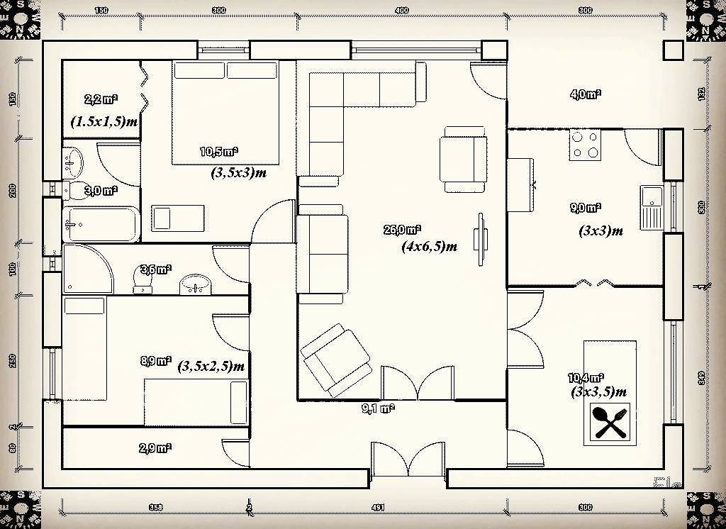 Daire İçi Proje Çizimi